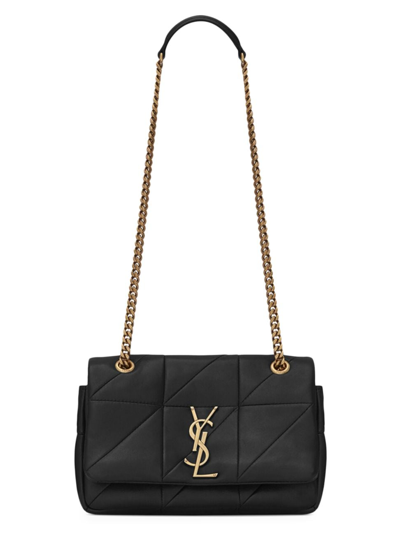 Saint Laurent Jamie 4.3 Small Leather Shoulder Bag In Black