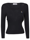 VIVIENNE WESTWOOD LOGO ON THE CHEST SWEATER