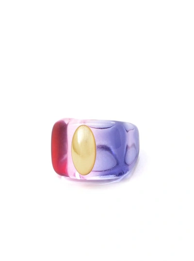 La Manso Disney Princess Multicolor Plastic Ring In Not Applicable