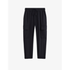 Reiss Lucian - Navy Junior Technical Drawstring Cuffed Joggers, Age 5-6 Years In Navy