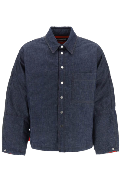 Casablanca The De-nimes Overshirt In Blue