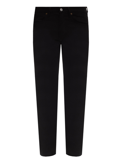 Acne Studios Max Stay Black Slim Fit Jeans In Negre