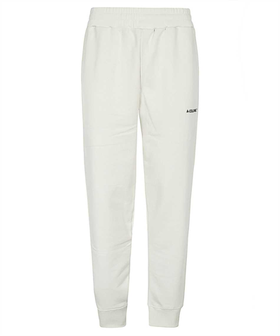 A-cold-wall* A Cold Wall Essentials Small Logo Jersey Trousers In White