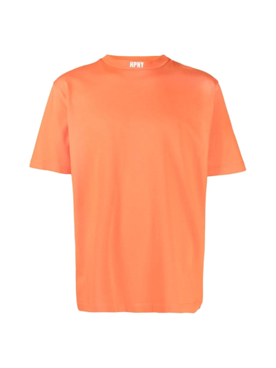 Heron Preston T-shirt In Orange/white