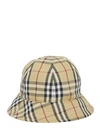 Burberry Nylon Bucket Hat In Neutrals