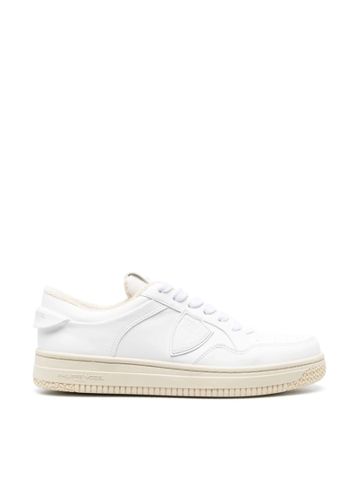 Philippe Model Lyon Low Sneakers In White