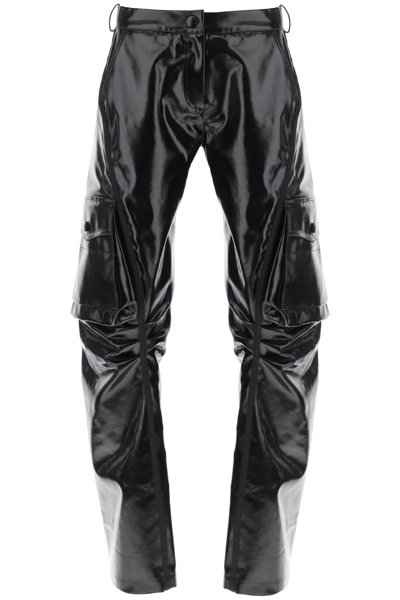 Mvp Wardrobe Montenapoleone Cargo Pants In Black