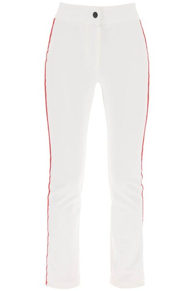 Moncler Side Embroidery Pants In White