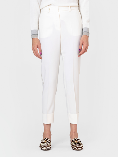 Peserico Tapered-leg Trousers In Multi-colored