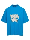 Bonsai Logo-print Cotton T-shirt In Blue