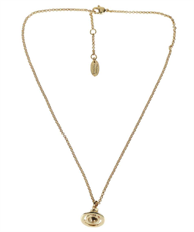 Vivienne Westwood New Petite Orb Necklace In Gold