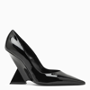 Attico Cheope 105mm Pointed-toe Pumps In Black