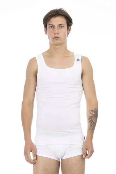 Bikkembergs White Cotton T-shirt