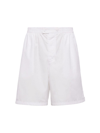 Prada Men's Cotton Bermudas In White