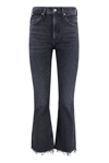 CITIZENS OF HUMANITY CITIZENS OF HUMANITY ISOLA FRAYED EDGE CROPPED JEANS