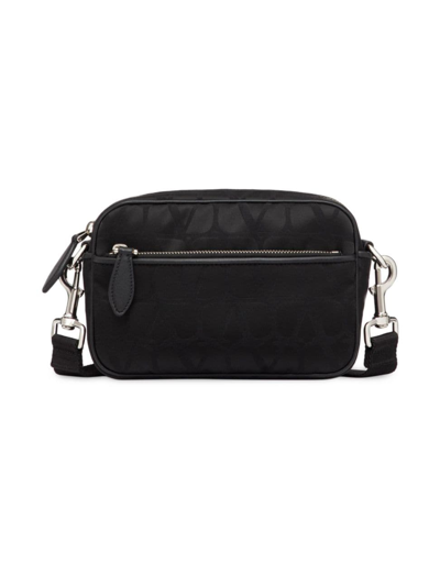 Valentino Garavani Men's Black Iconographe Shoulder Handbag For Ss24