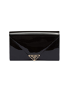 Prada Women's Patent Leather Mini-bag In Black