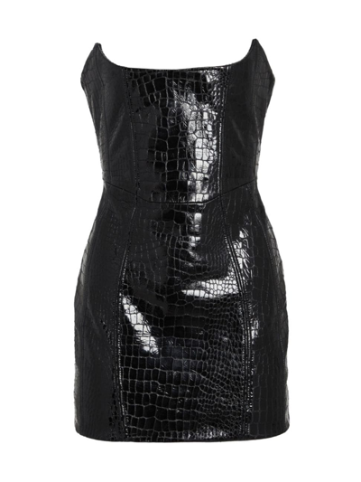 chinese dress ladies retroféte Women's Sylvie Leather Dress - White main image 0