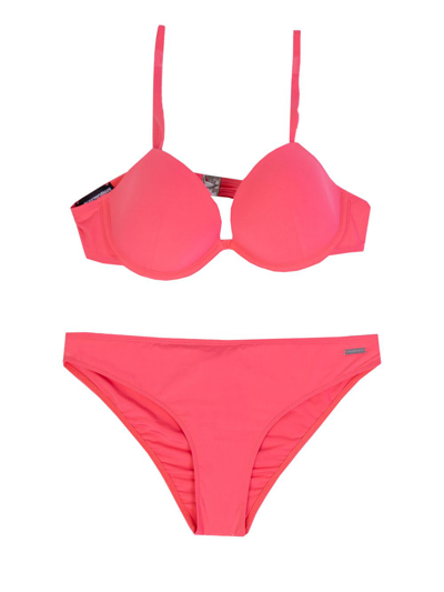 Emporio Armani Underwire Bikini Triangle Bikini In Women's Fuxia In Fucsia