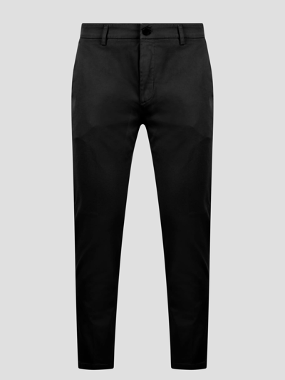 Department Five Prince Chino Crop Pant In Black