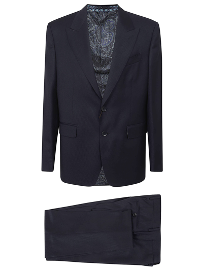 Etro Evening Suit In Blu