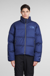 The North Face Hydrenalite 550-fill Power Down Hooded Jacket In Blue
