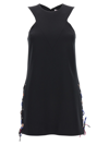 PUCCI LACE-UP DETAIL SHORT DRESS