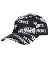 VETEMENTS LOGO BASEBALL CAP