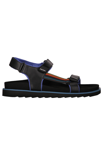 Paul Smith Flat Sandals In Black