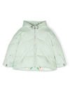 KHRISJOY LIGHT GREEN KHRISKID DOWN JACKET