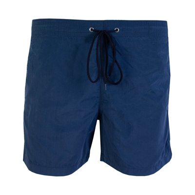 Malo Elegant Navy Swim Shorts For Sophisticated Men's Men In Navy Blue