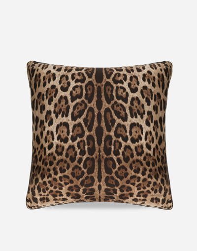 DOLCE & GABBANA SILK TWILL CUSHION MEDIUM
