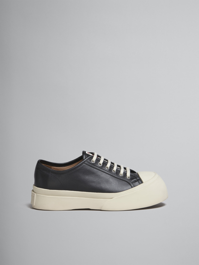 Marni Pablo Lace-up Sneakers Black In Neutrals