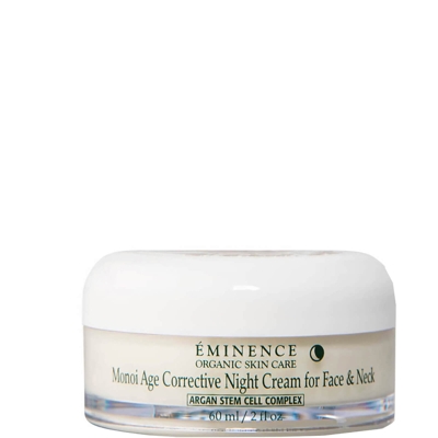 Eminence Organic Skin Care Eminence Monoi Age Corrective Night Cream For Face & Neck In White