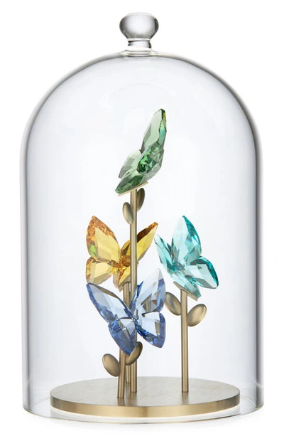 Swarovski Jungle Beats Butterfly Bell Jar In Multicolored