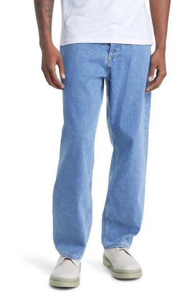 Obey Hardwork Jeans In Light Indigo