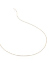Monica Vinader Super Fine Chain Necklace In 14k Solid Gold