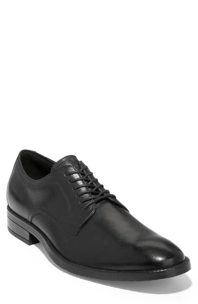 Cole Haan Modern Essential Plain Toe Derby In Black