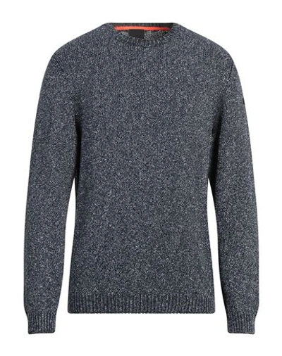 Rrd Man Sweater Slate Blue Size 36 Cotton, Polyester