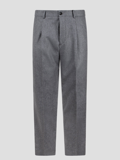 Be Able Sandy Flannel Trouser In Grey
