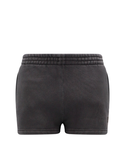 ALEXANDER WANG T ESSENTIAL TERRY SHORTS WITH LOGO