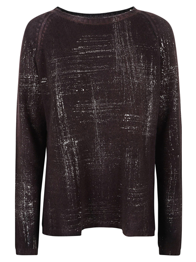 Avant Toi Sweater In Nero/seppia