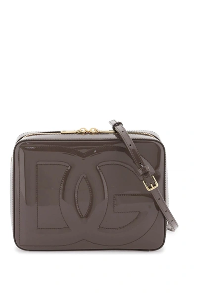 Dolce & Gabbana Medium 'dg Logo' Camera Bag Women In Brown