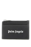 PALM ANGELS PALM ANGELS LEATHER CARDHOLDER WITH LOGO MEN
