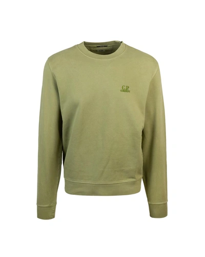C.p. Company Sweatshirt In 621green Olive