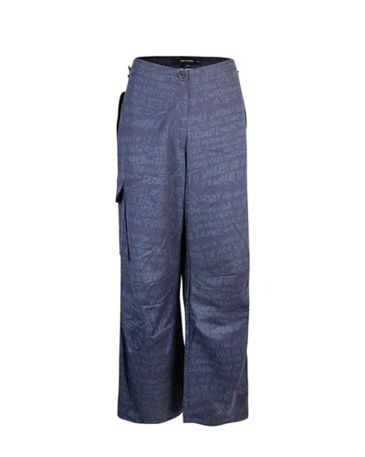 Daily Paper Trousers In Deep Navy