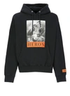 Heron Preston Graphic-print Hoodie In Black