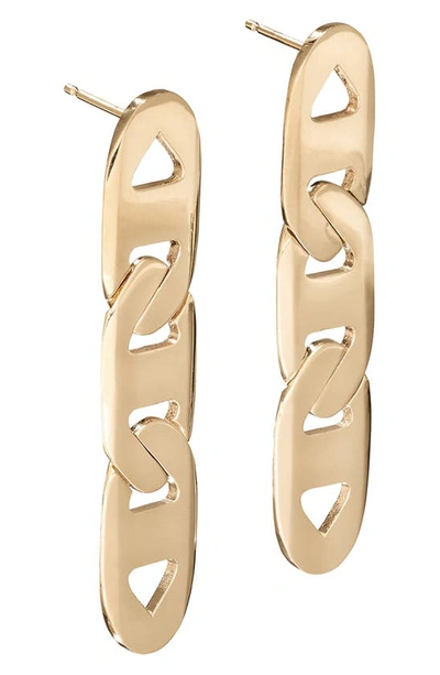 Lana Mega Malibu Drop Earrings In Yellow