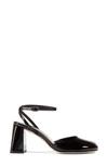 Dear Frances Harlow Ankle Strap Pump In Black