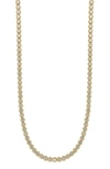 BONY LEVY BONY LEVY AUDREY 18K GOLD DIAMOND TENNIS NECKLACE